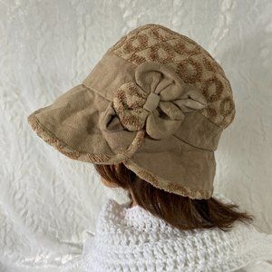 Vintage Elite Chapeau Bucket Hat Church Hat Street Fashion Japanese Brand